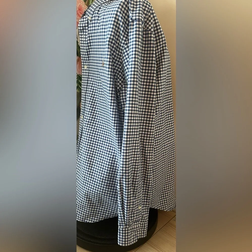 RALPH LAUREN BLUE LABEL OXFORD SHIRT Sz.XL. CLASSIC, TIMELESS, CRISP, POLISHED - Picture 5 of 12